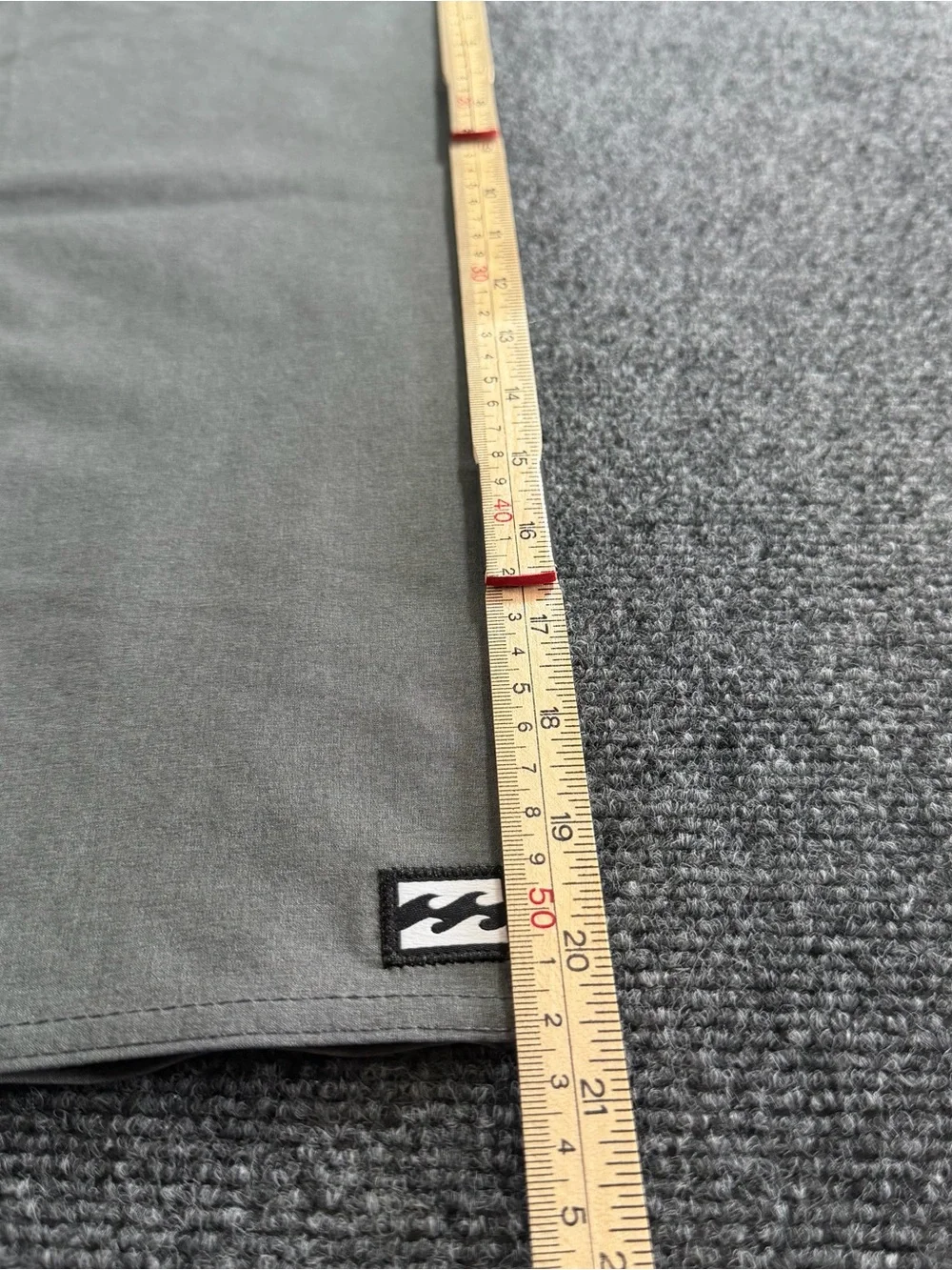 Billabong Mens Board Shorts All Day Pro Size 44 Gray Recycler Surf Beach Swim